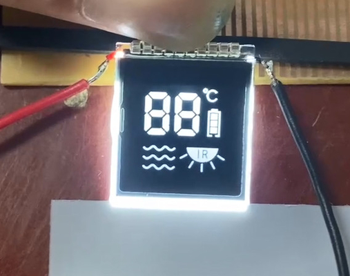 Module de panneau LCD VA à 7 segments négatif transparent Portable Smart Medical à haut contraste
